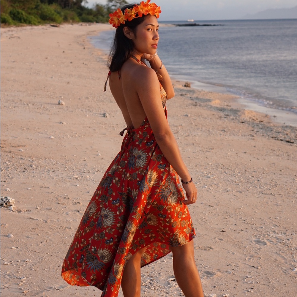 Silk Balinese Dress✨